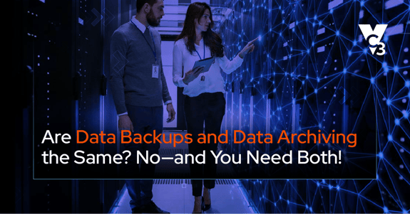 Data backup vs. data archiving