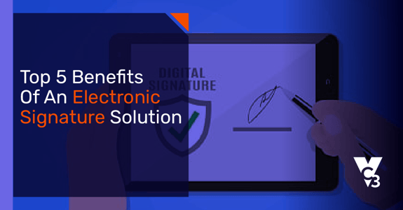 benefits of electronic signature