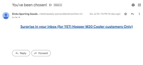 Why you've been getting so much Gmail spam about Yeti coolers