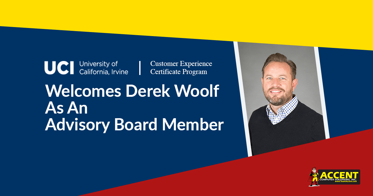 UCI's Customer Experience Certificate Program Derek Woolf As